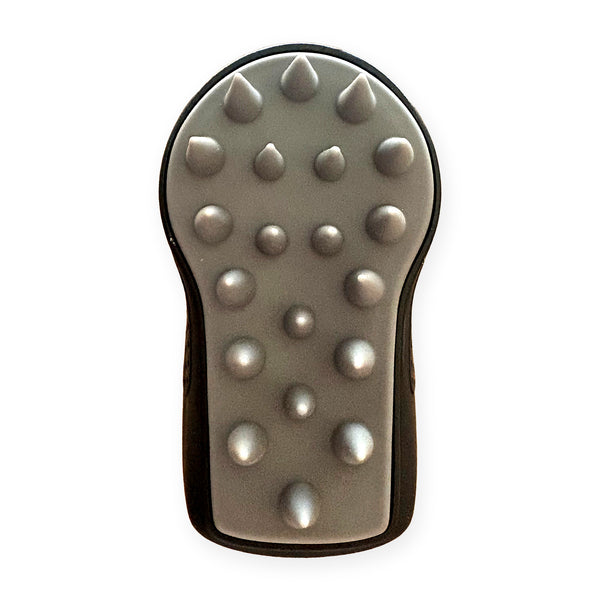 Siliconen Scalp Massager & Hoofdmassage Borstel voor in de Douche - Zwart - Mia & Annet®
