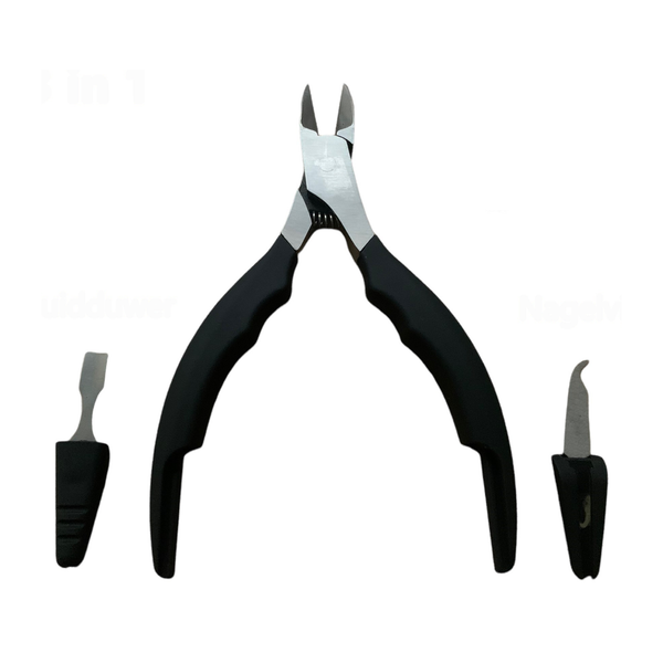 3-in-1 Nageltang met Vijl & Huidduwer | Medies®