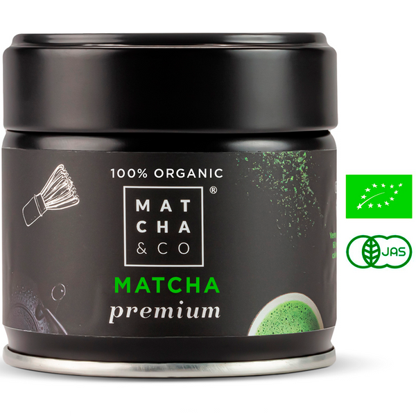 Matcha & co premium matcha poeder of thee, deze hoogwaardige matcha thee uit japan is van de hoogste kwaliteit.