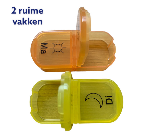 Pillendoos 7 Dagen – 2 Vakken per Dag (NL) | Medies®