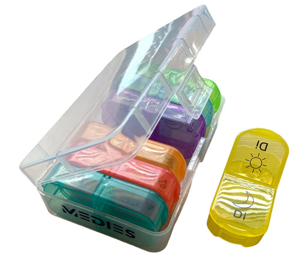 Pillendoos 7 Dagen – 2 Vakken per Dag (NL) | Medies®